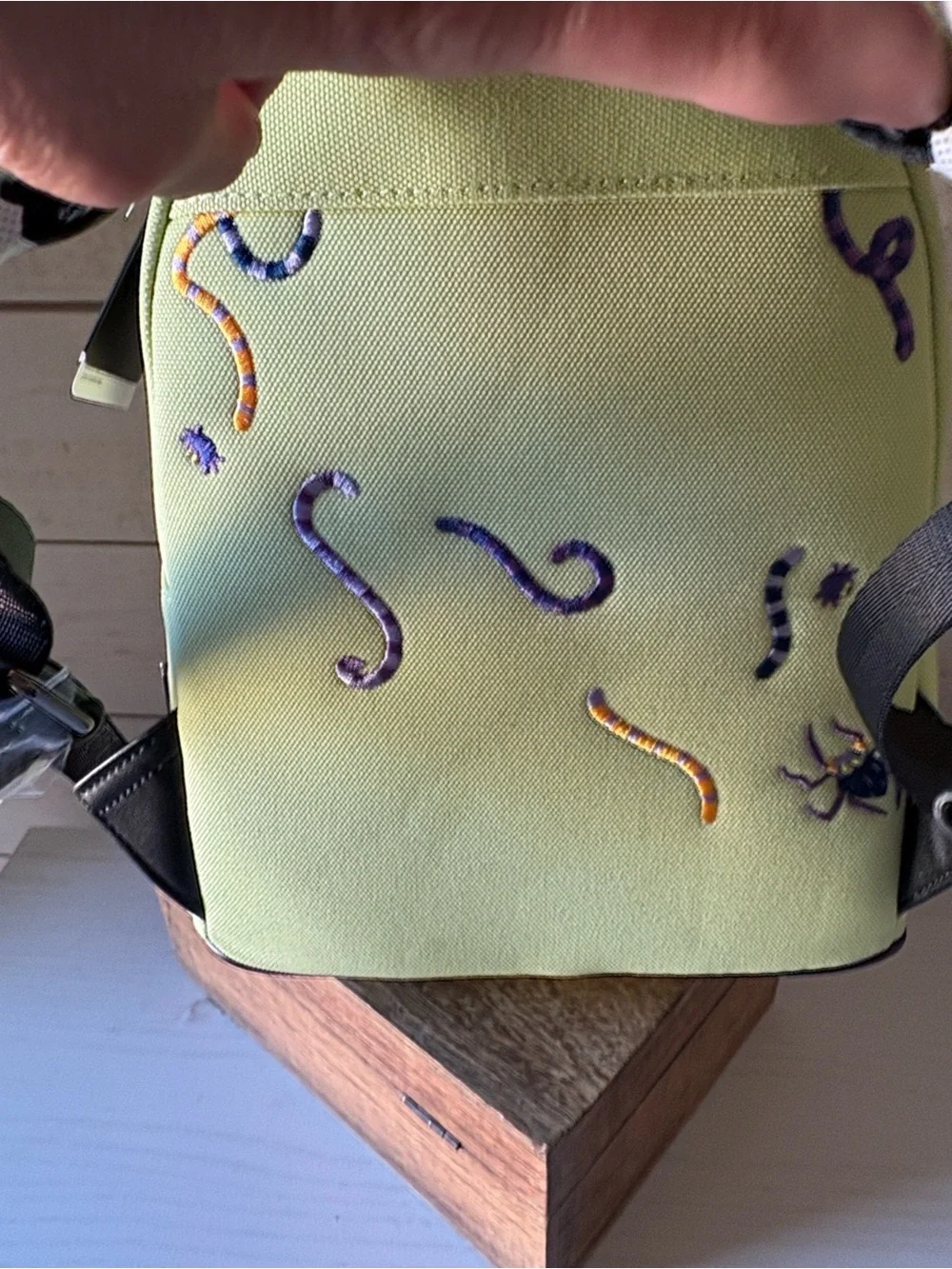 Loungefly The Nightmare Before Christmas Oogie Boogie Lime Green Mini Backpack